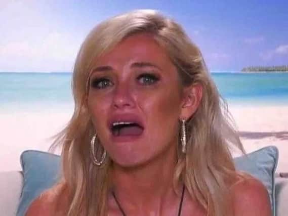 The Love Island contestant was devastated after the split. Picture: ITV2
