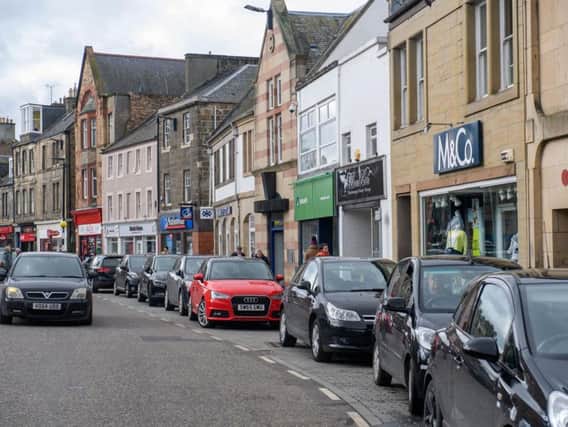 Dalkeith town centre. Pic: Ian Georgeson.