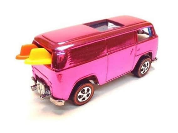 The Hot Wheels VW Campervan with surfboards is worth thousands.