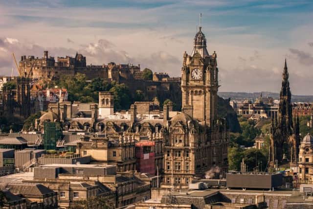 Conditions in Edinburgh should stay largely dry over the weekend but thundery showers could arrive by the middle of next week. Pic: Mikemike10/Shutterstock