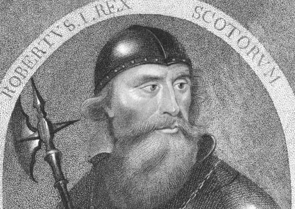 King of Scotland Robert Bruce (1274 - 1329). Picture: Getty