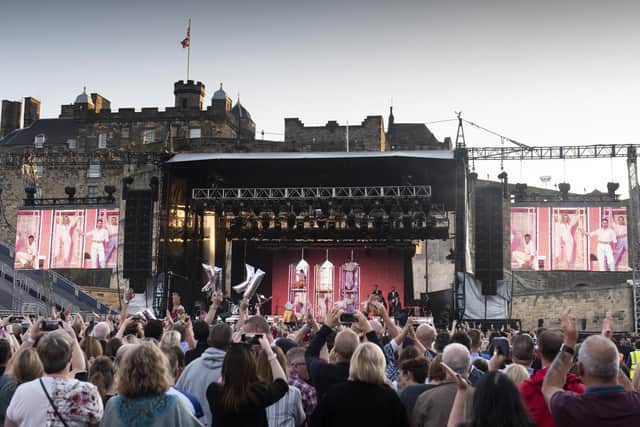 Kylie's Edinburgh shows are two of the final stops on a 15-date summer tour. Picture: Andy O'Brien