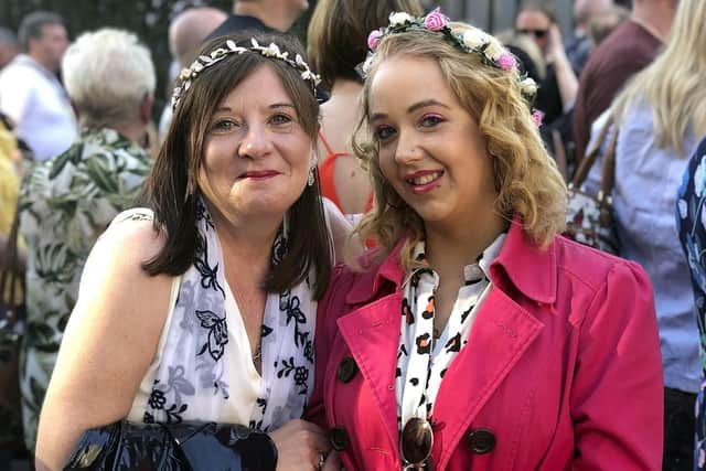 Gill Scott and Pamela Scott. Picture: Lisa Ferguson