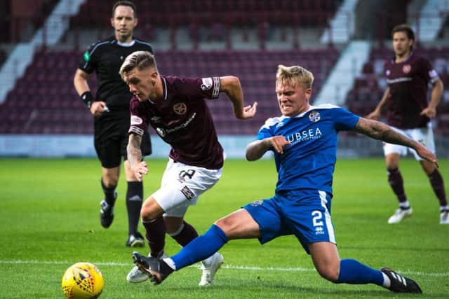 Hearts defeated Cowdenbeath 5-0 in last year's Betfred Cup.
