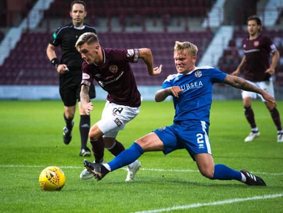 Hearts defeated Cowdenbeath 5-0 in last year's Betfred Cup.