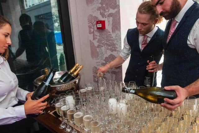 Fizz opened its doors with two VIP receptions