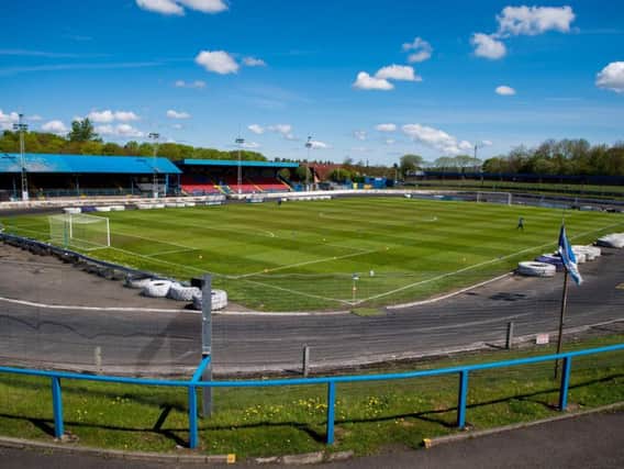 A general view of Cowdenbeath's Central Park