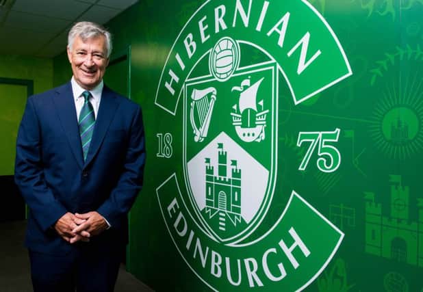 Ron Gordon is now the man pulling the strings at Hibs following the American-based businessman's takeover earlier this month. Picture: SNS