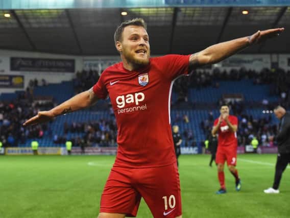 Jamie Insall celebrates as Connah's Quay Nomads knock Kilmarnock out of Europe