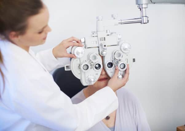 An eye test. Picture: Shutterstock