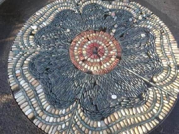 One of the Rose Street mosaics, PIC: www.brickandstonescotland.com
