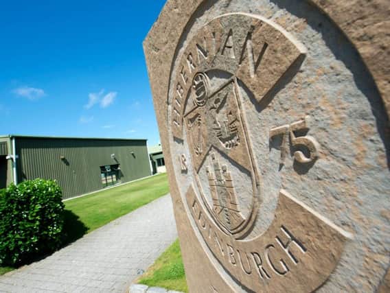 A general view of the Hibernian Training Centre