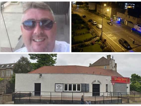 The social club where a man was murdered outside have paid tribute to 'very popular member' Andy McCarron.