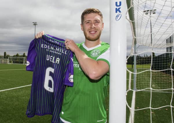 Josh Vela is delighted to have put his Bolton nightmare behind him at Hibs. Pic: SNS