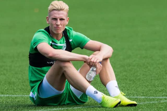 Hibs striker Oli Shaw has been linked with Barnsley and Blackburn Rovers