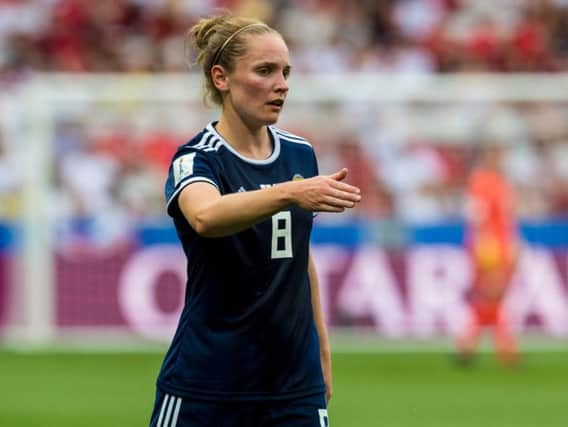 Kim Little pictured at the 2019 Women's World Cup