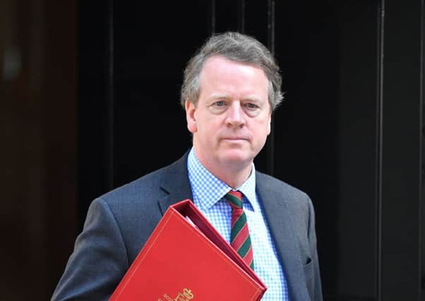 Scotland Secretary Alister Jack leaves 10 Downing Street following the first cabinet meeting with new Prime minister Boris Johnson. Picture: Jeff J Mitchell/Getty Images