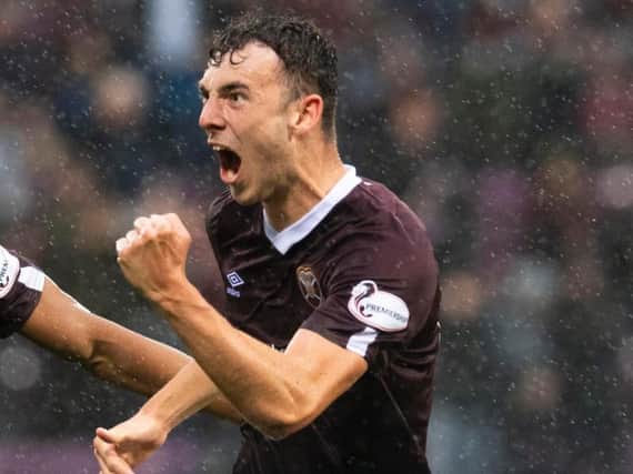 Andy Irving has committed to Hearts until the summer of 2021. Pic: SNS
