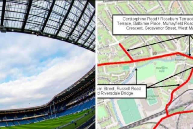 Road closure details have been announced for this weekend's Liverpool v Napoli match at BT Murrayfield.