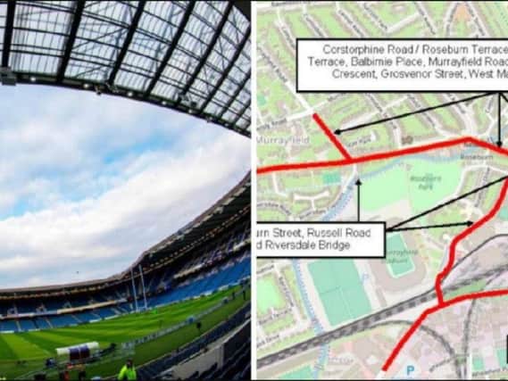 Road closure details have been announced for this weekend's Liverpool v Napoli match at BT Murrayfield.