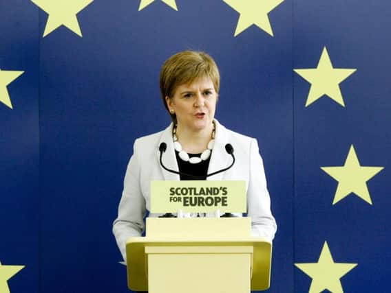 The SNP leader spoke out as she prepared to meet the new Prime Minister, who is making his first trip to Scotland since moving into Downing Street last week. Picture: SNP