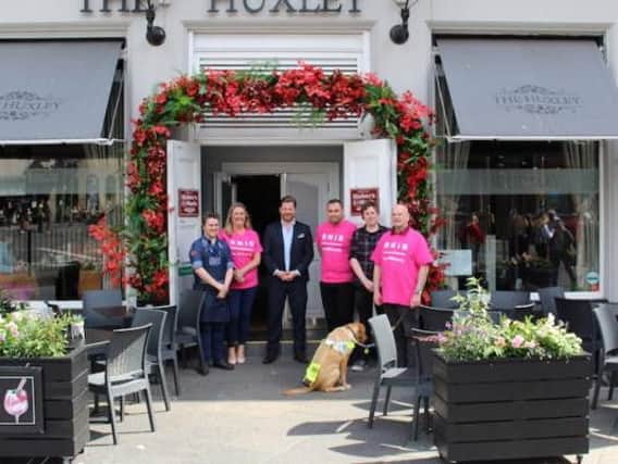The Huxley has launched an audio menu for blind and partially sighted customers.