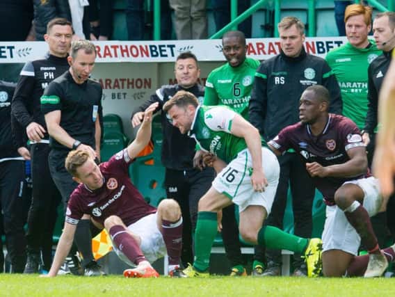 The season's first Edinburgh derby at Easter Road has been moved to a Sunday