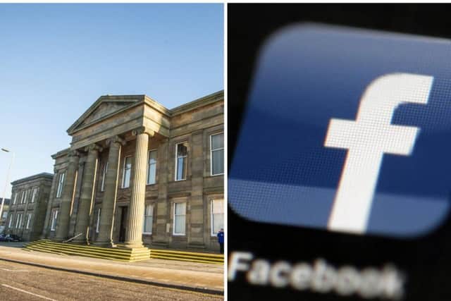 West Lothian woman threatens to post nude pictures of love rat partner on Facebook