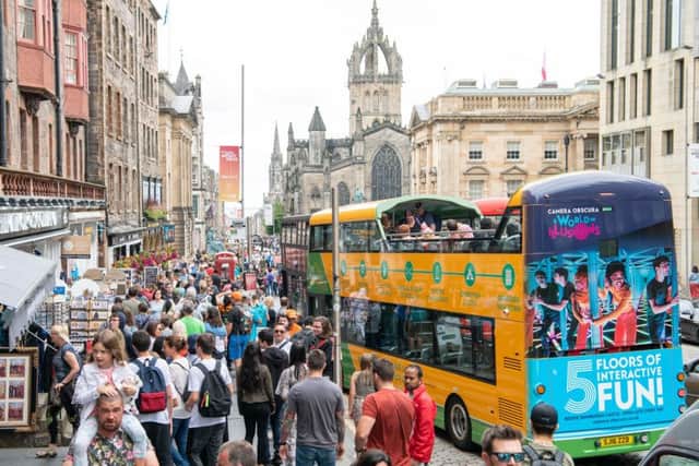 Edinburgh is not the only city to have to manage its beautiful public realm alongside the many tourists who want to visit it. Picture: Ian Georgeson