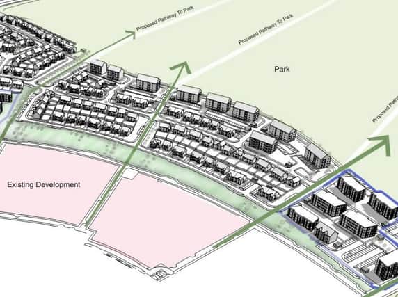 Proposals for housing at the South East Wedge site