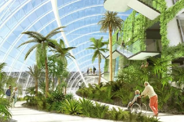 Plans for new Glasshouse at Royal Botanic Gardens, Edinburgh. Pic: Nicoll Russell Studios