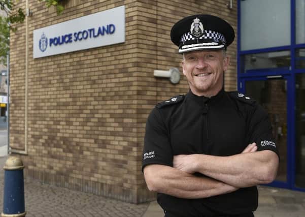 Chief Superintendent Sean Scott is the Divisional Commander for Edinburgh. Picture: Neil Hanna