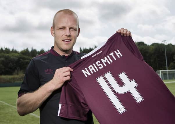 Steven Naismith has proved to be a big asset at Hearts. Picture: SNS Group