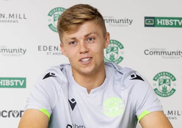 Fraser Murray has made 19 first-team apperances for Hibs