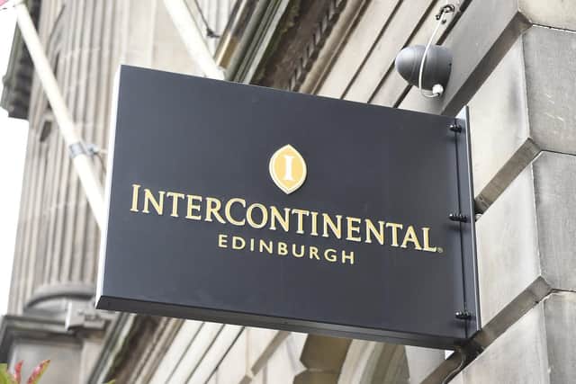 It is InterContinental's only hotel in Scotland