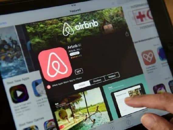 There are now more than 12,000 Airbnb properties available in Edinburgh