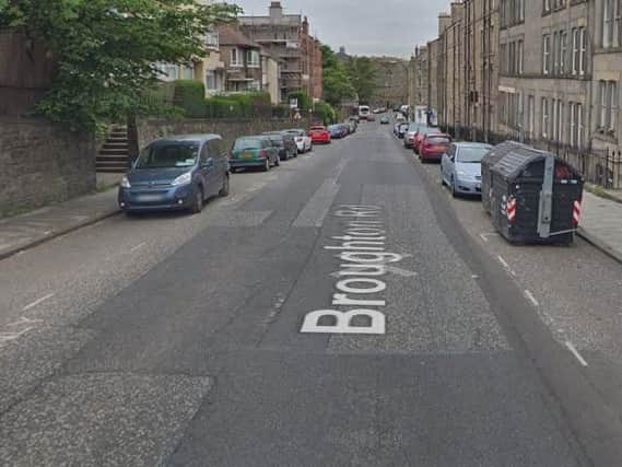 Broughton Road in Edinburgh closed due to 'carriageway subsidence'