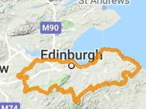 Flood warning issued for Edinburgh and the Lothians as thundery downpours forecast