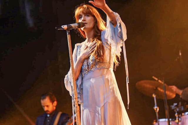 Florence and the Machine at Edinburgh's Summer Sessions in Princes Street Gardens