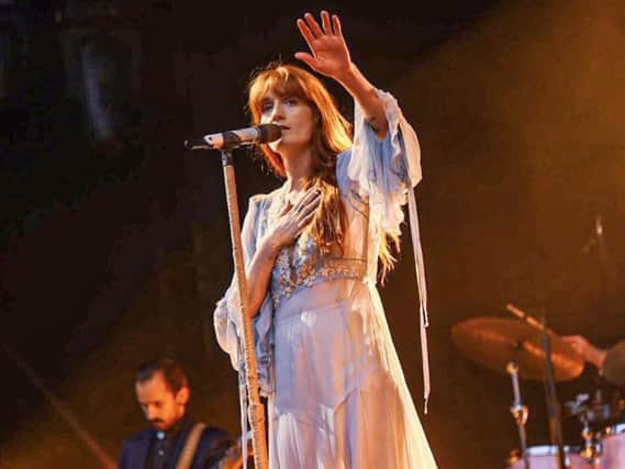 Lead singer Florence Welch