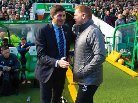 Steven Gerrard and Neil Lennon want to sign players. Picture: SNS