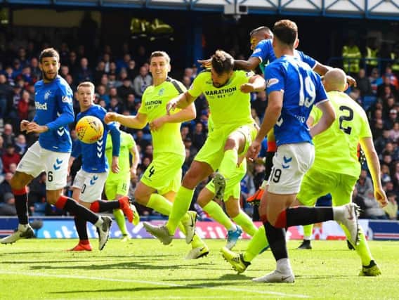 Rangers ran out 1-0 winners during the last meeting between the two teams at Ibrox