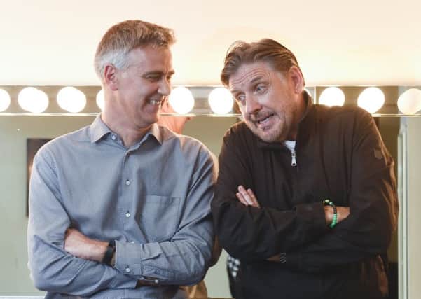Playhouse Theatre Director Colin Marr with comedian Craig Ferguson