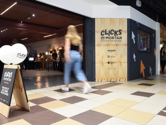 Amazon will be opening a pop-up shop in Edinburgh's Waverley Mall