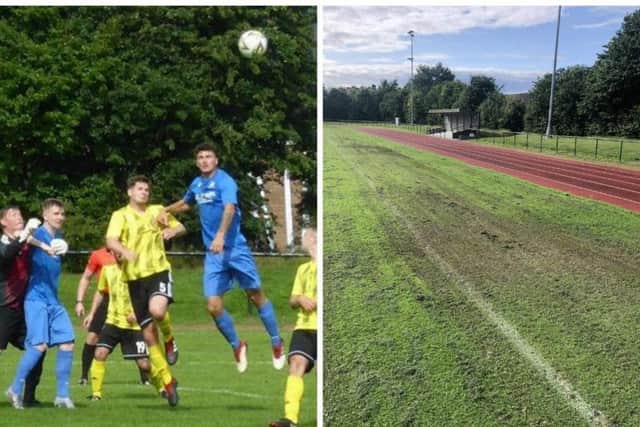 Lothian Thistle Hutchison Vale are not happy with the council's latest grass cutting service