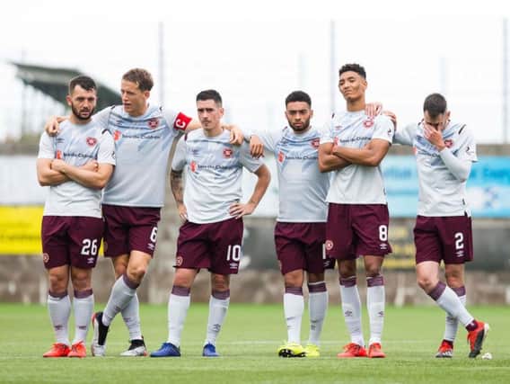 The cumulative effect of drawing with East Fife, losing to Aberdeen and yesterday's stalemate at home to Ross County - has left the Hearts support angry and demoralised