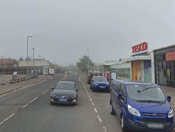 The man was found in the Edinburgh Road area of Penicuik, Picture: Google Street View