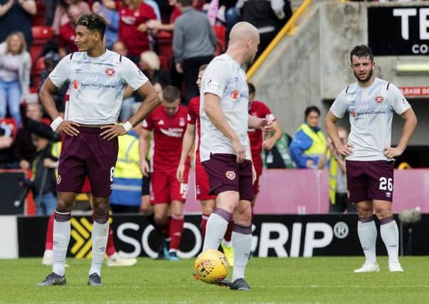 Hearts already face a hugely important match on Friday when they travel to Motherwell in the Betfred Cup second round. Pic: SNS