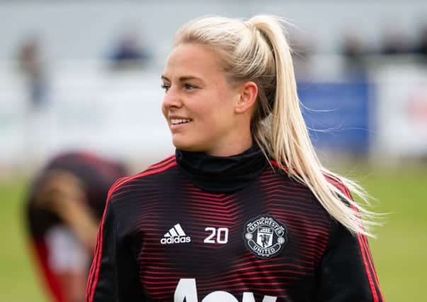 Kirsty Smith is fired up for Man Uniteds first top-flight game  against Man City