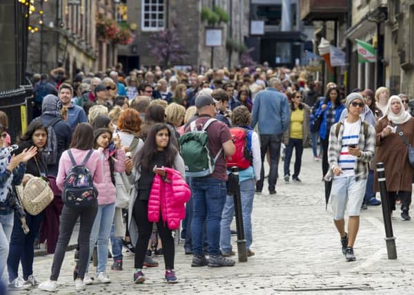 How many visitors are actually attending Festival and Fringe shows? (Picture: Ian Rutherford)